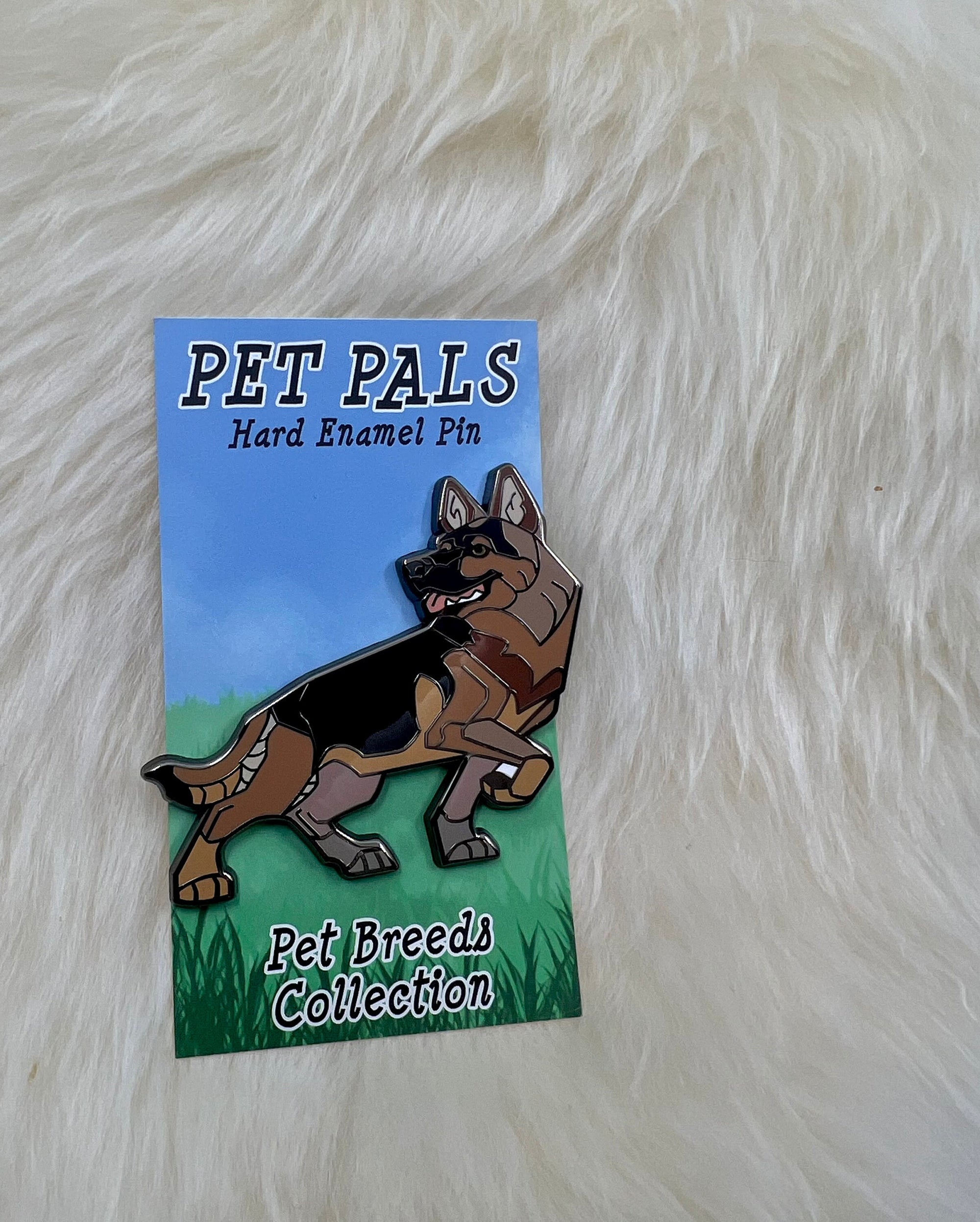 German Shepherd Hard Enamel Pin | German Shepherd Pin | Dog Pin |